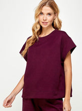 Textured Short Sleeve Top (More Colors)