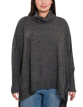 (Plus) Brushed Cowl Neck (More Colors)