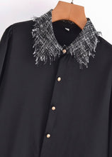 Tweed Collar Top