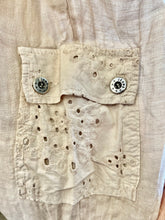 Eyelet Detail Cargo Pants