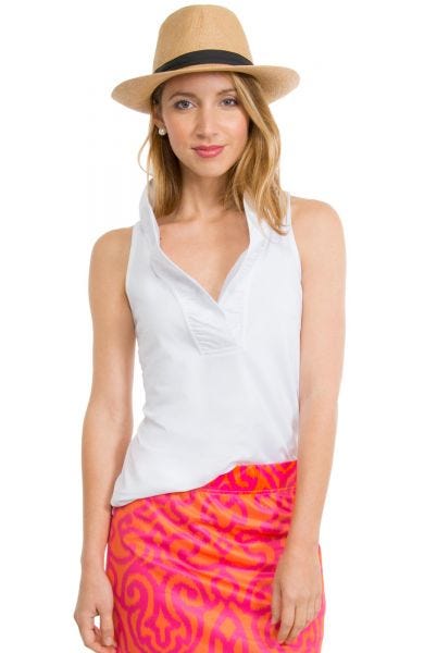 Jersey Sleeveless Ruffle Top (More Colors)